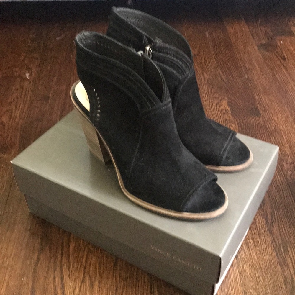 Vince Camuto True Suede Booties!